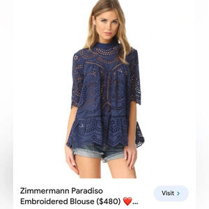 Zimmerman blouse size 0